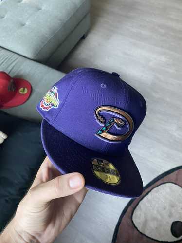 MLB × MyFitteds × New Era Purple diamondbacks fitt