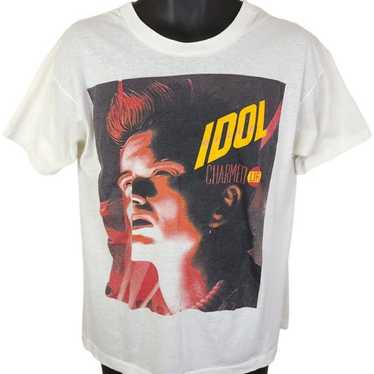 Vintage Billy Idol T Shirt Vintage 90s 1990 Charm… - image 1