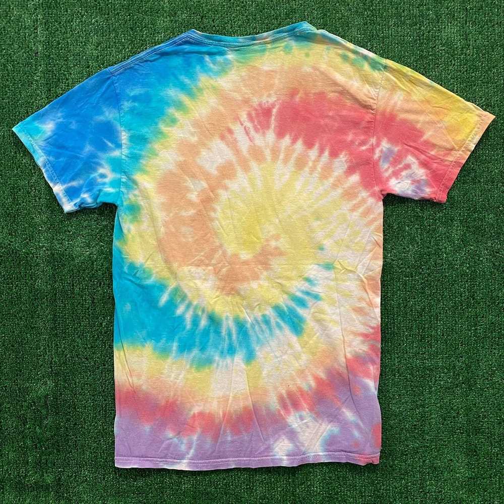 Art × Vintage Bob Ross Vintage Tie Dye T-Shirt - image 4