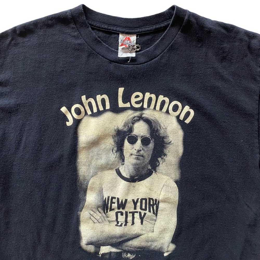Band Tees × John Lennon John Lennon Potrait Tee - image 2