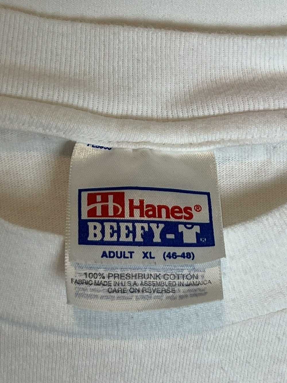 Hanes Hanes Beefy Carmen Summer Tour 99’ Signed W… - image 3
