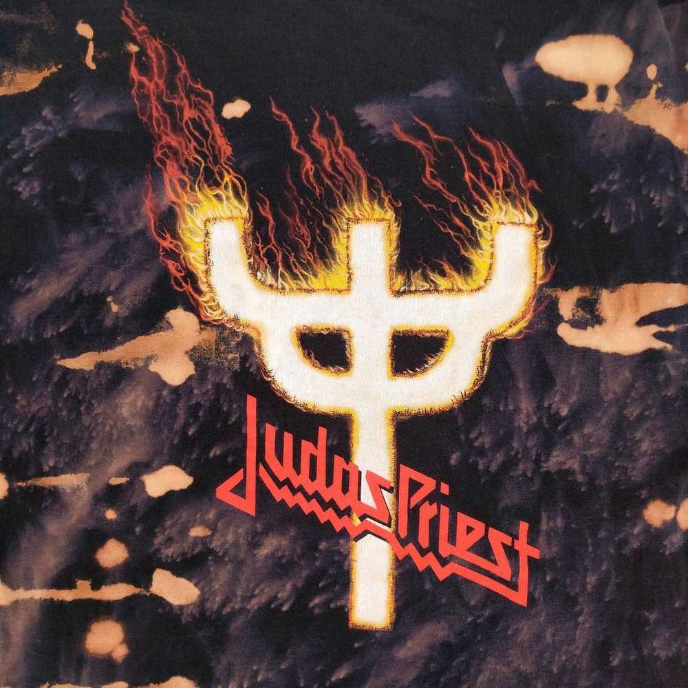 Custom × Judas Priest × Rock T Shirt Judas Priest… - image 5