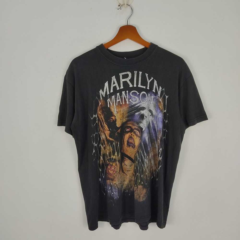 Marilyn Manson × Rare × Vintage RARE Vintage 90s … - image 1