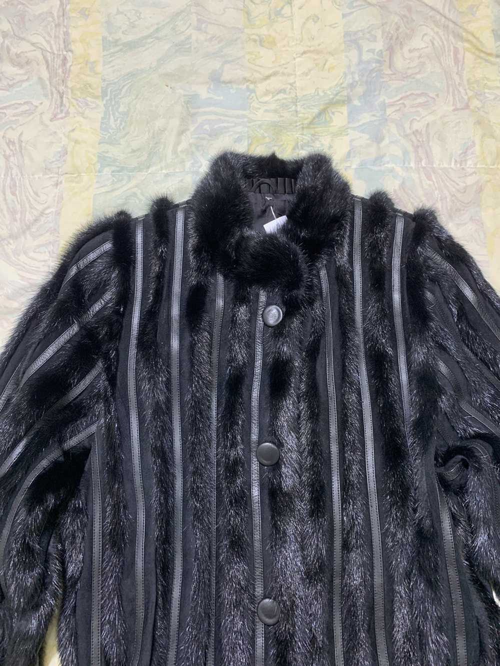 Japanese Brand × Mink Fur Coat Vintage rare 90s m… - image 6