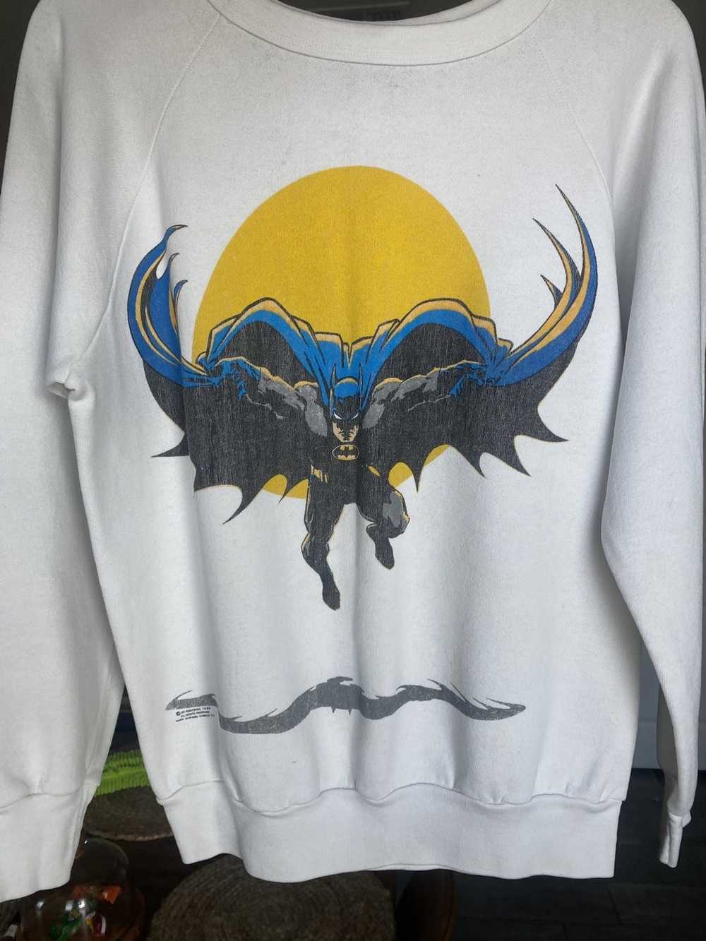 Vintage Vintage 1989 Dc Comics Batman crewneck - image 1