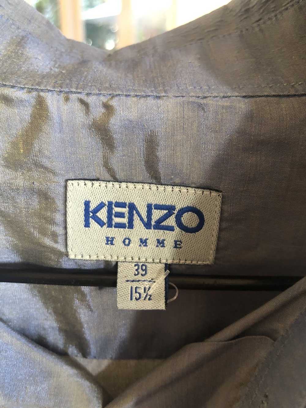 Kenzo Kenzo homme luminescent silk shirt Medium (… - image 2