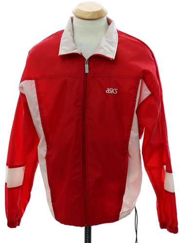 1990's Asics Mens Windbreaker Style Track Jacket