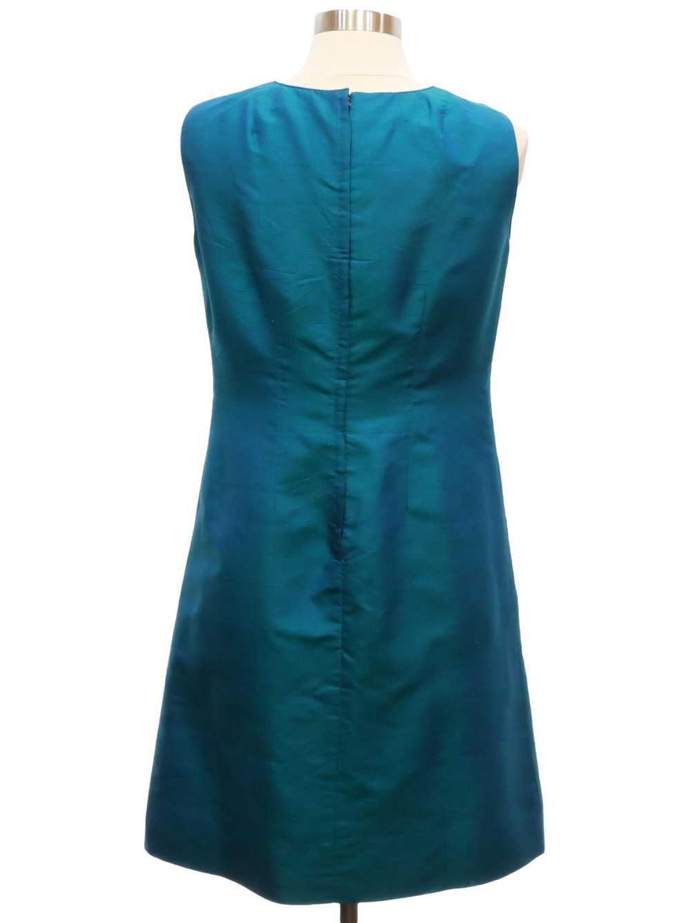 1960's Mod Silk Blend Dress - image 3