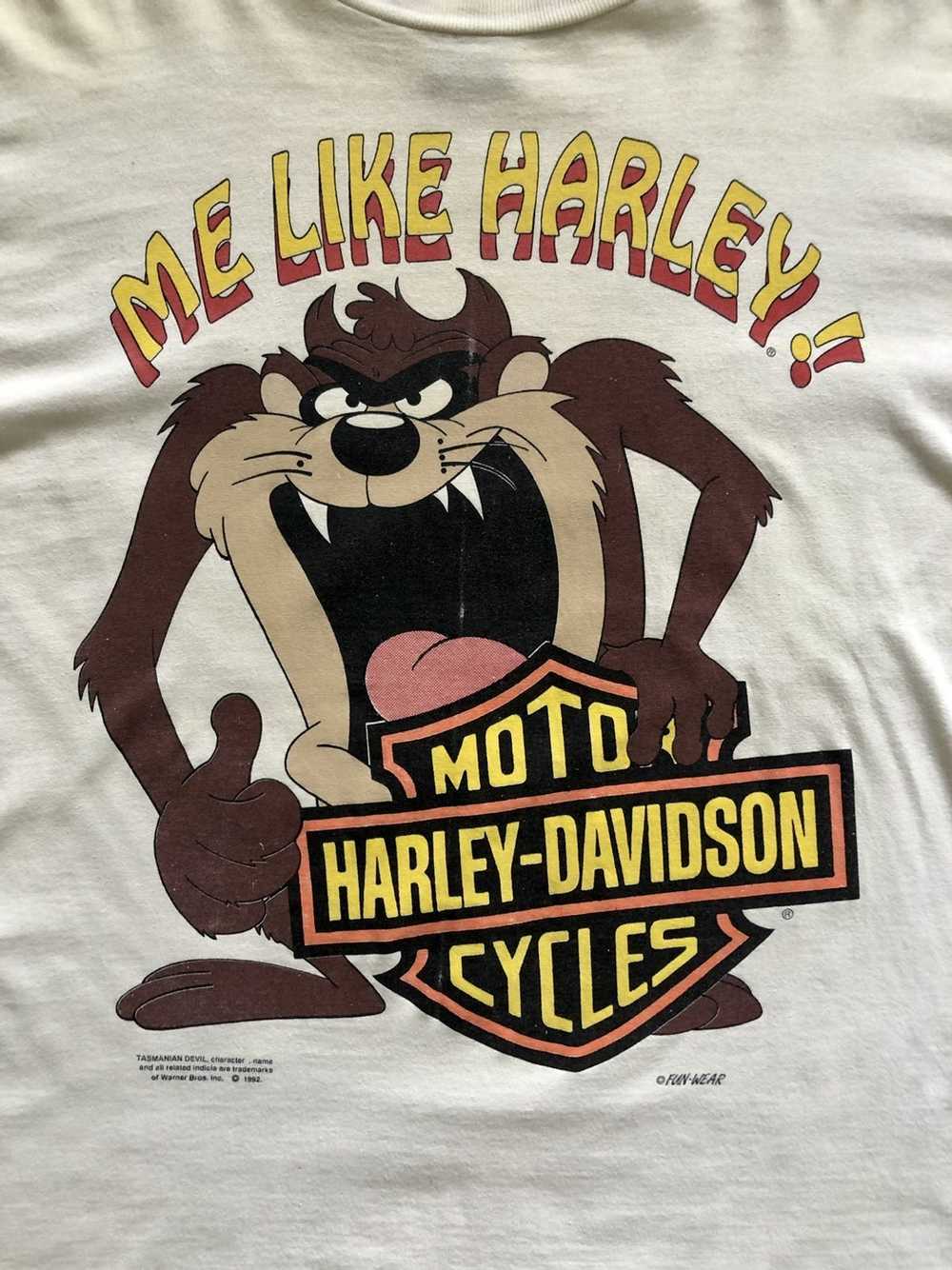 Harley Davidson × Vintage Vintage Tasmanian Devil… - image 3