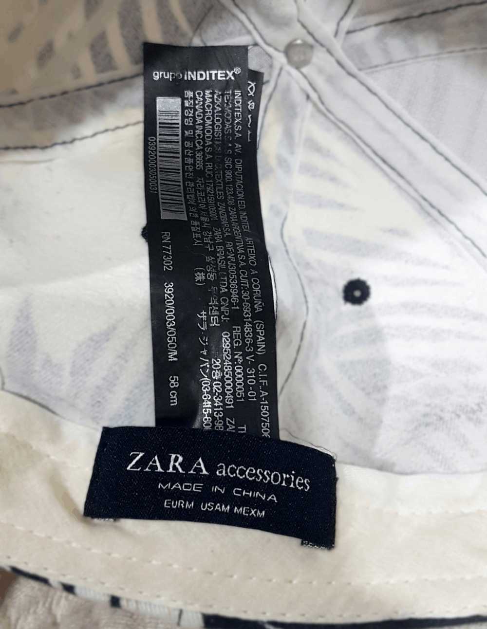 Designer × Hat × Zara VINTAGE RARE ZARA FLORAL CA… - image 6