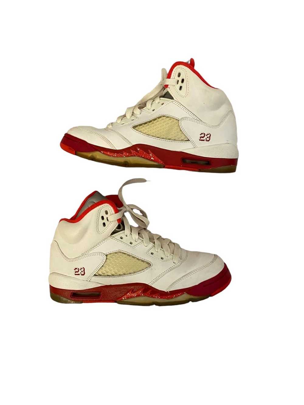 Jordan Brand × Nike Air Jordan 5 Valentine Red Re… - image 1