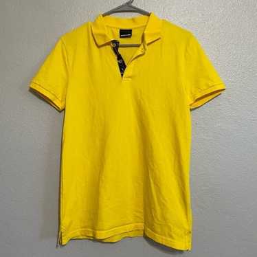 Jared Lang Jared Lang Yellow Polo Shirt