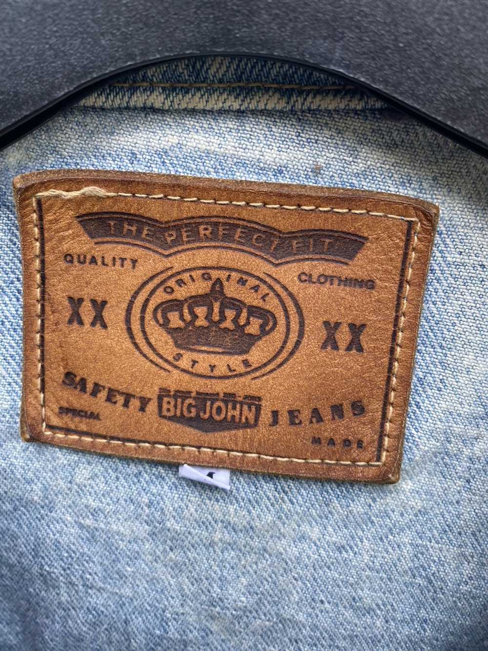 Big John × Denim Jacket × Vintage Vintage BIG JOH… - image 6