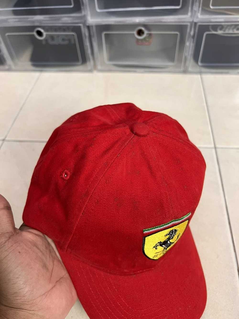 Ferrari Ferrari Embroidered Logo Dad Hat - image 5