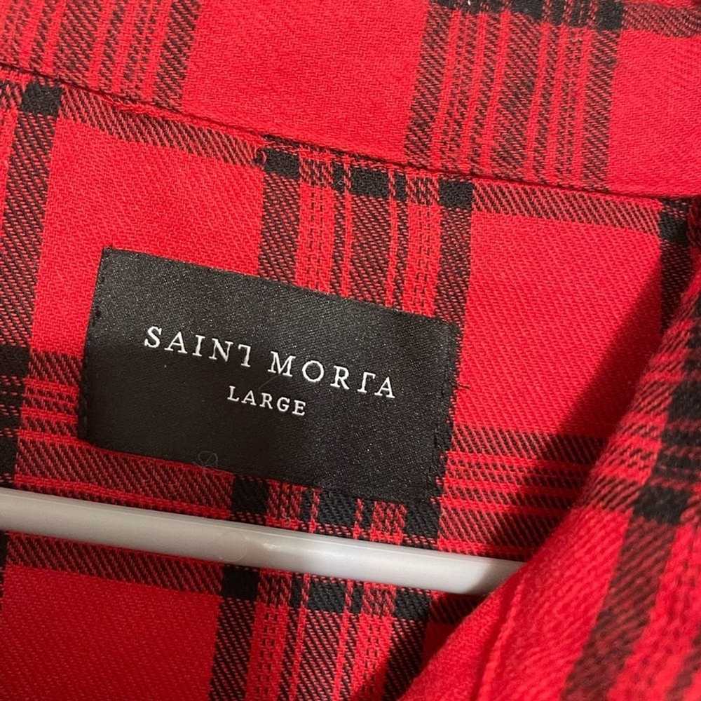 Other Saint Morta Short Sleeve Flannel - image 3