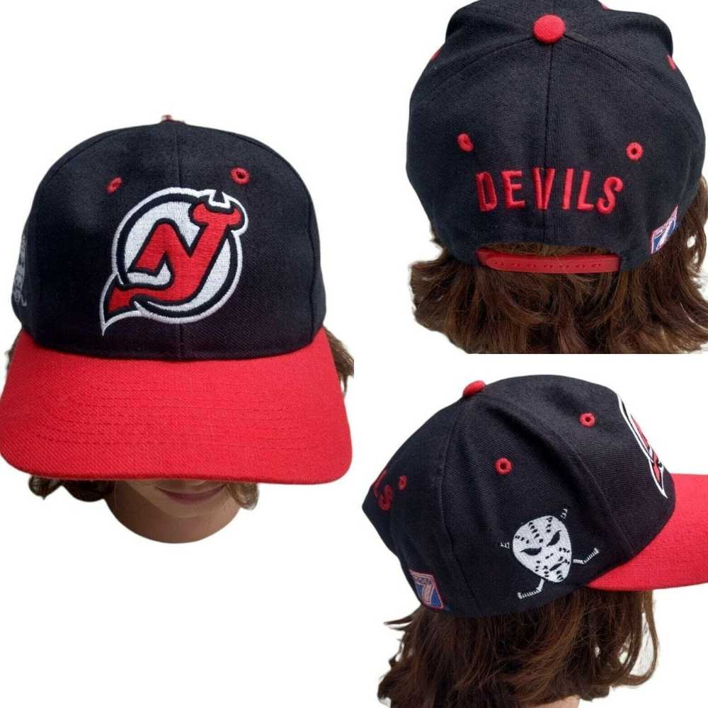 Vintage Vintage New Jersey Devils 90's Logo 7 NHL… - image 1