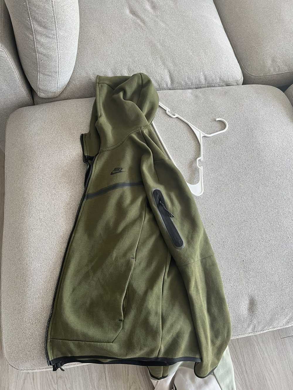 Nike Dark Green Nike Tech Hoodie - image 2