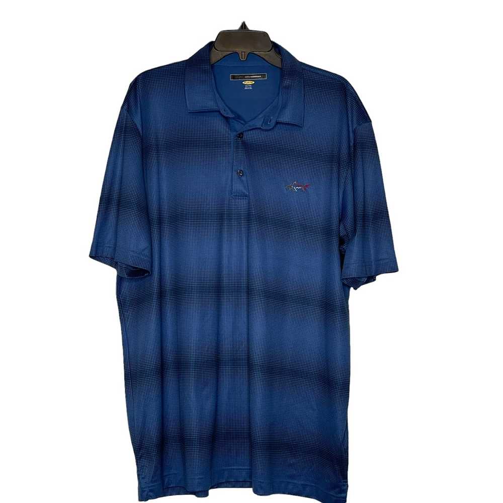 Greg Norman Greg Norman Polo Shirt Size XXL Blue … - image 1