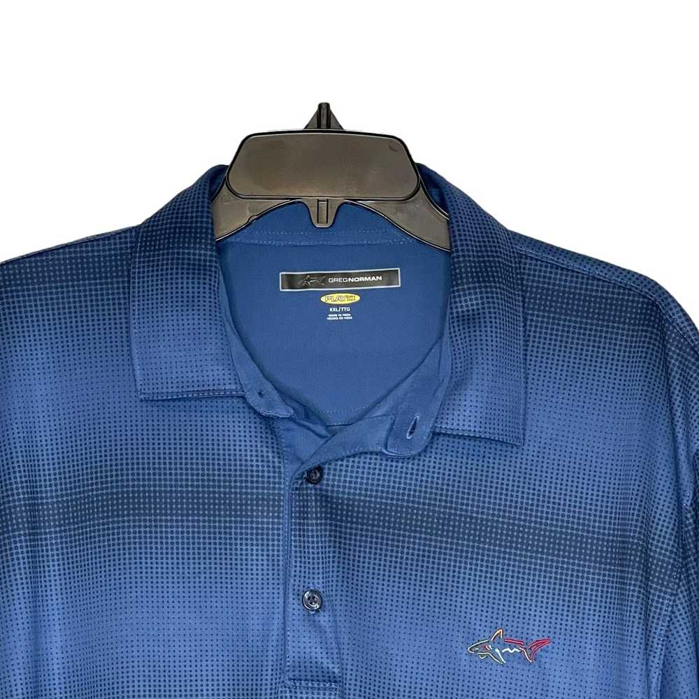 Greg Norman Greg Norman Polo Shirt Size XXL Blue … - image 2
