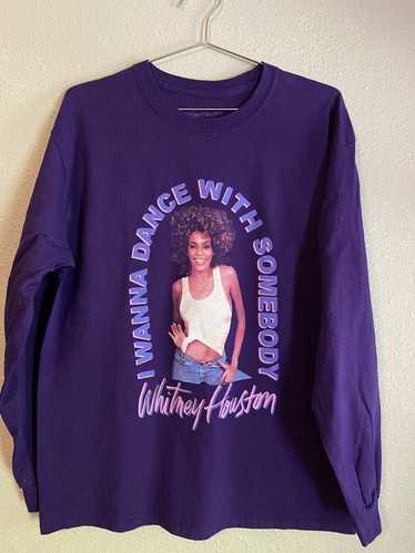 Vintage Whitney Houston graphic long sleeve