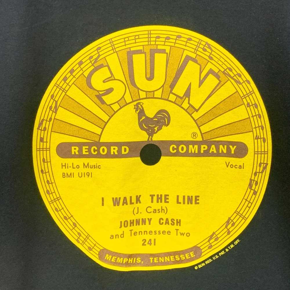 Other × Streetwear Sun Records Johnny Cash I Walk… - image 3