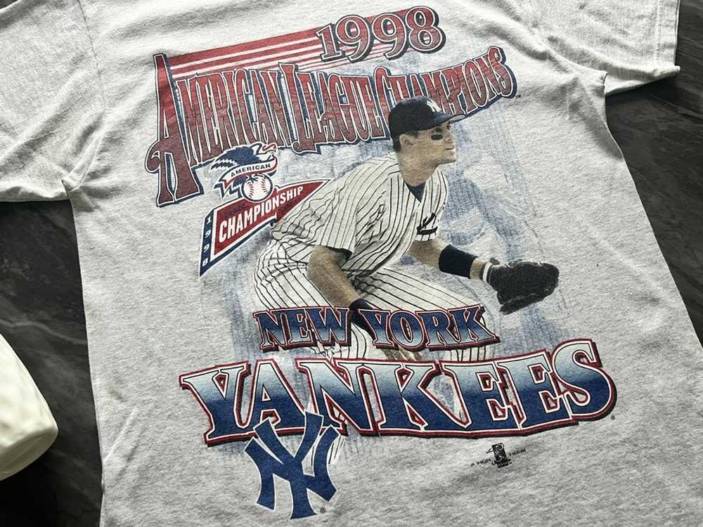 MLB × New York Yankees × Vintage Vintage 1999 Ame… - image 3