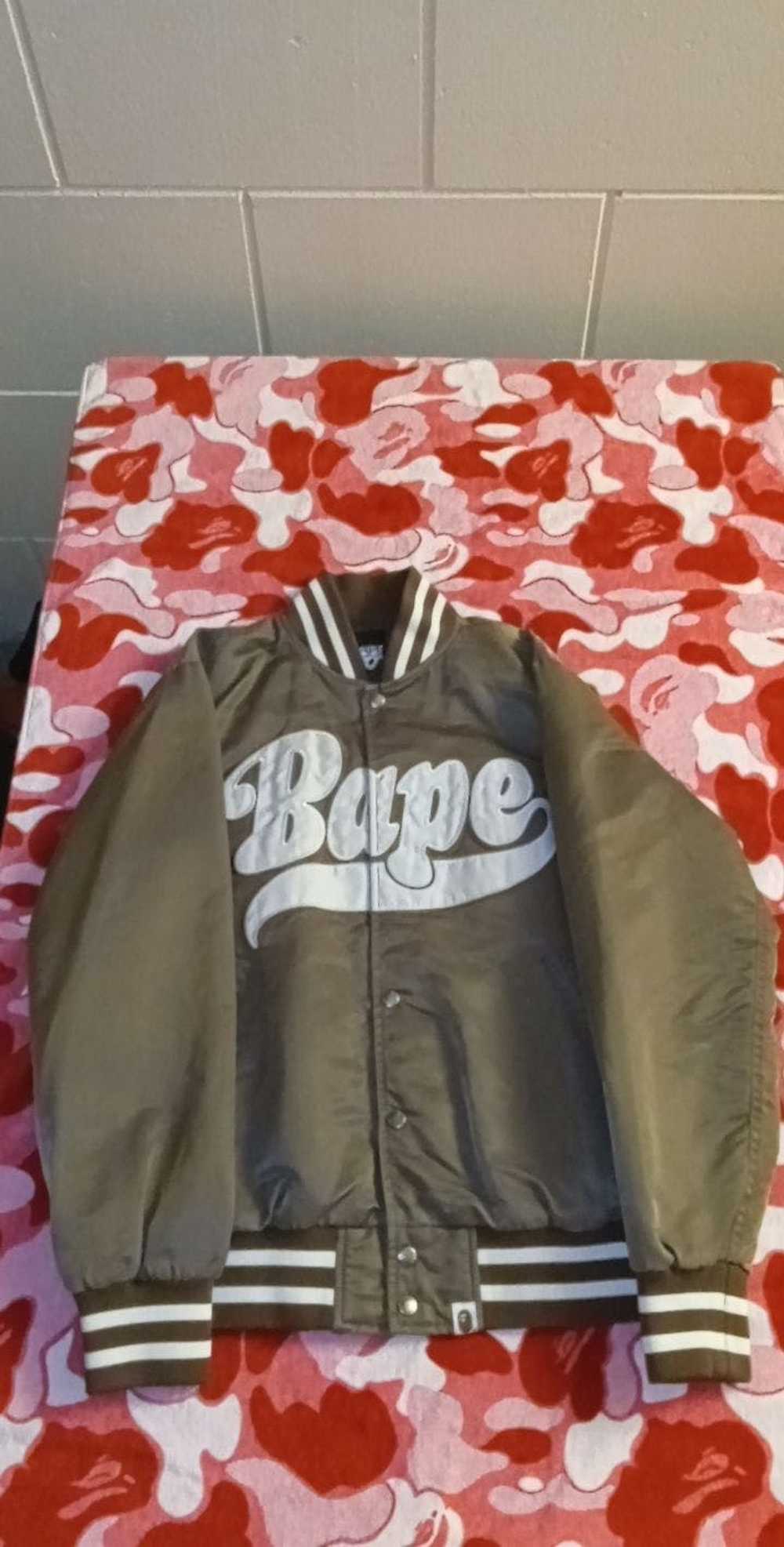 Bape Bape Iconic Nigo Era Bomber Jacket - image 1
