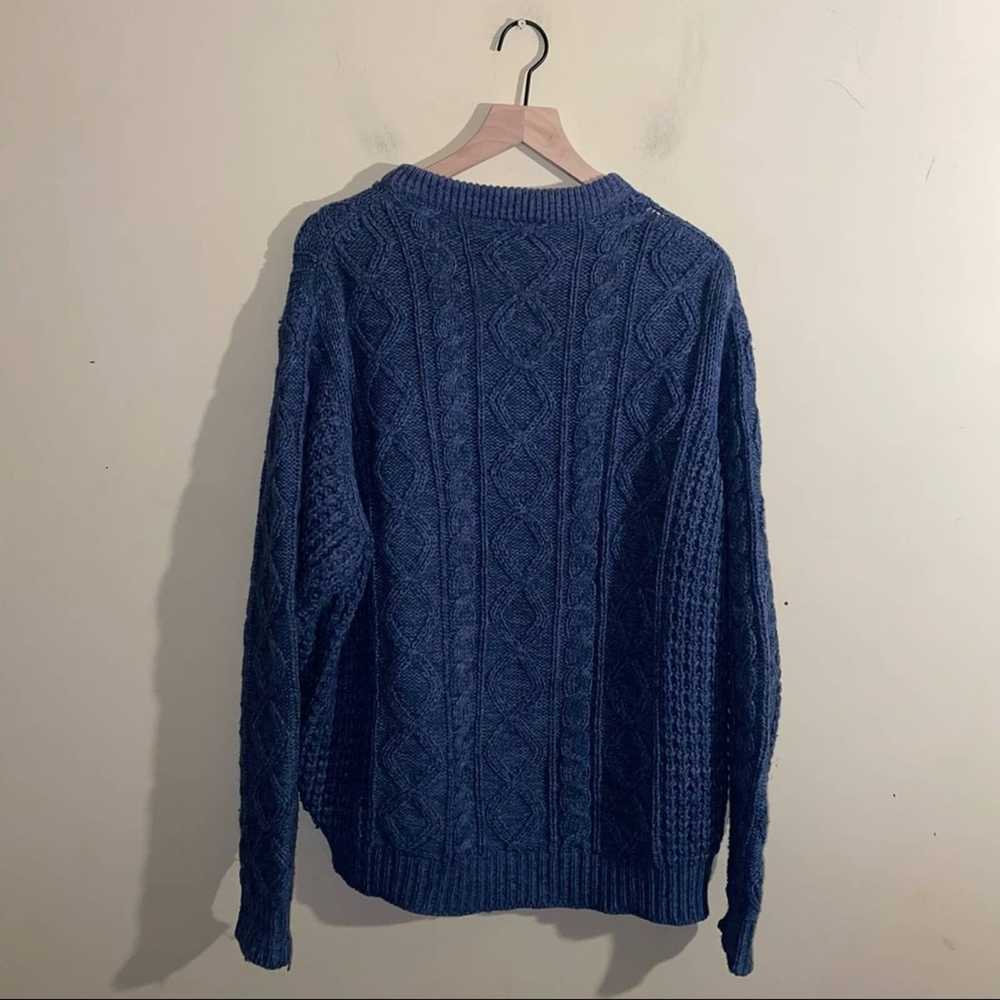 Other VNTG FLATIRON chunky 90s cable knit sweater… - image 4