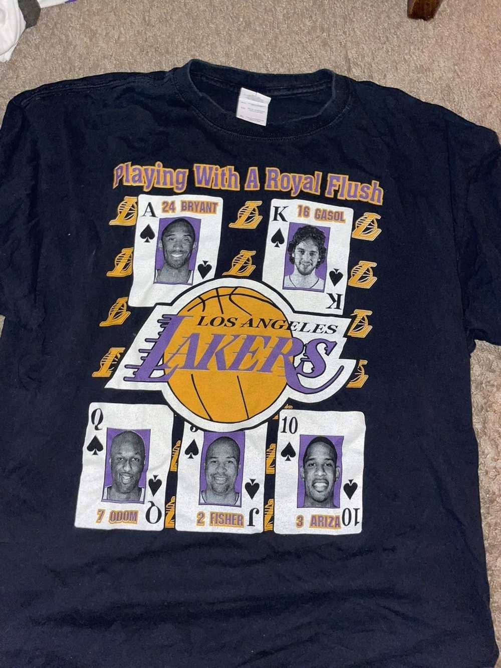 Gildan Vintage Los Angeles Lakers Kobe Bryant t -… - image 1