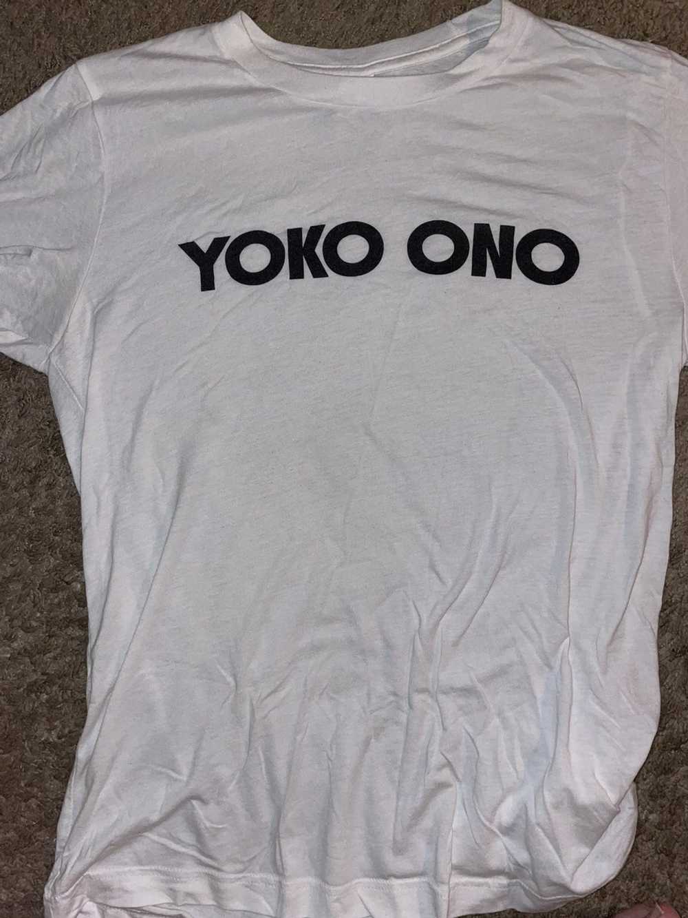 Canvas Yoko Ono t shirt - image 1