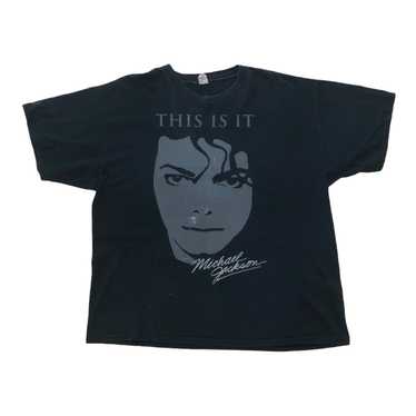 Michael Jackson T Shirt This Is It Premiere Promotional Large MJ Movie Tee  Shirt