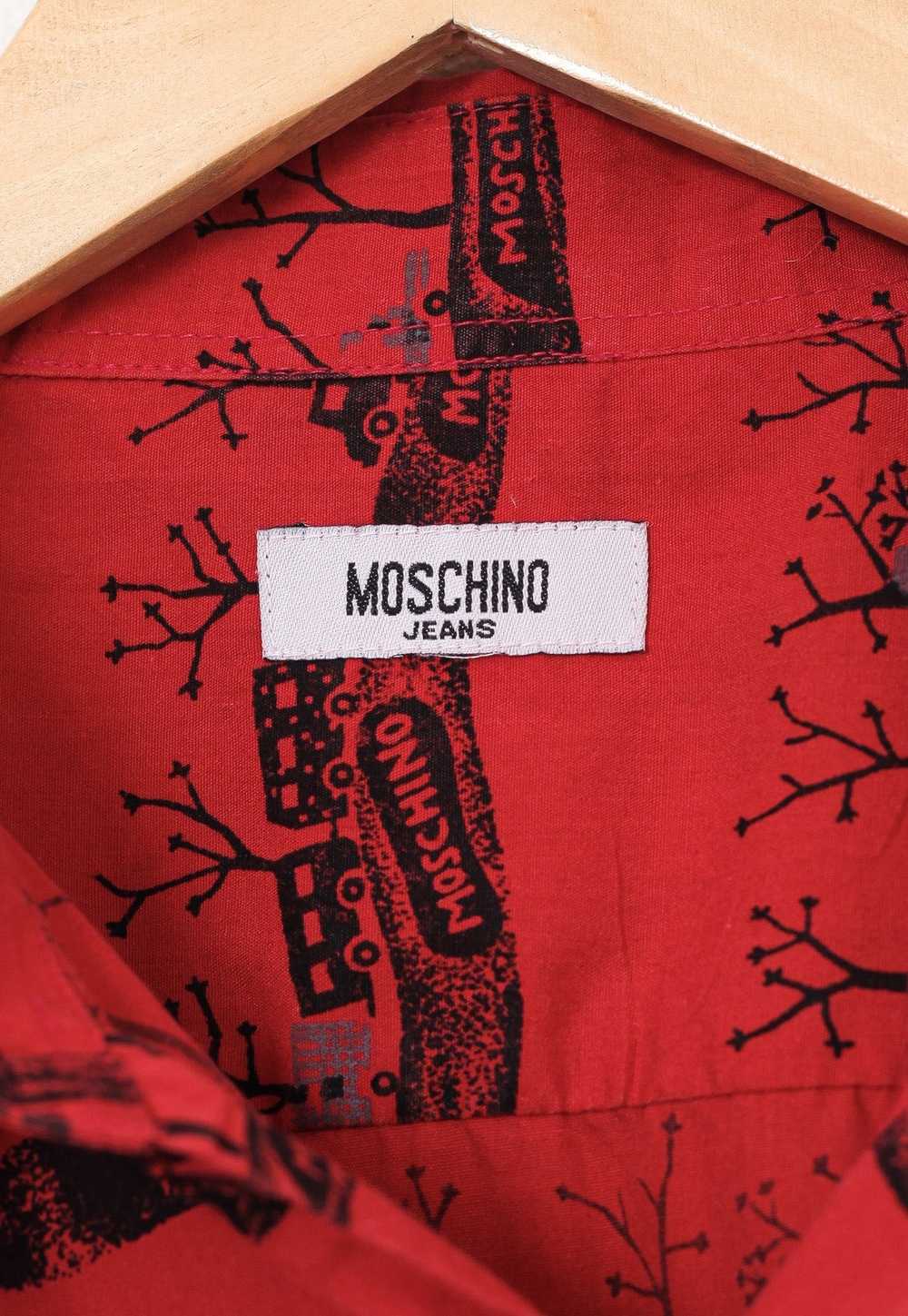 Moschino × Vintage Vintage MOSCHINO Shirt Short S… - image 3