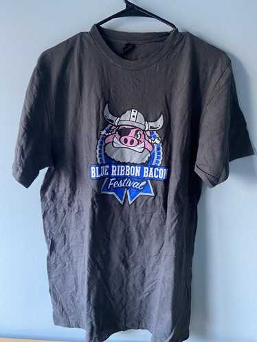 Vintage Blue ribbon bacon festival