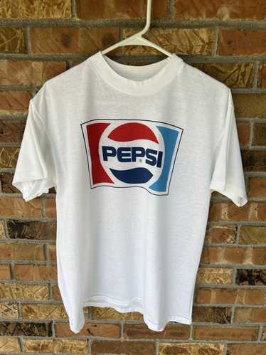 Pepsi × Vintage 80’s pepsi single stitch t shirt