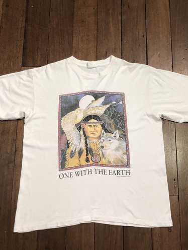 Native × Vintage One With Earth Vintage Tee Human-