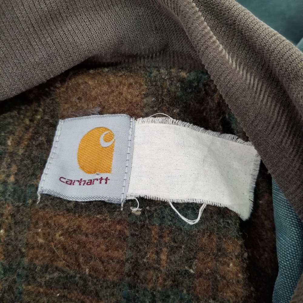 Carhartt Carhartt XL Green C10 Canvas Duck Coat J… - image 8