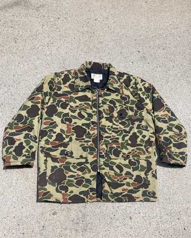 Streetwear × Vintage 1970’s Camouflage Hunting Coa