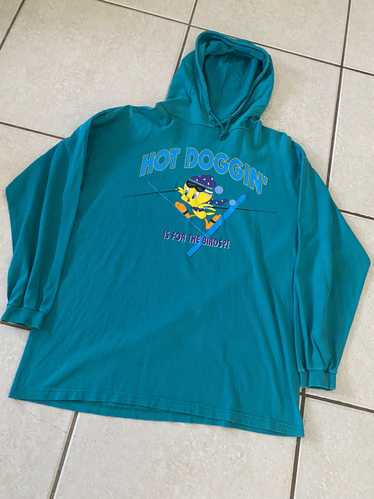 Warner Bros 1993 "Hot Doggin" Tweety Bird Tee