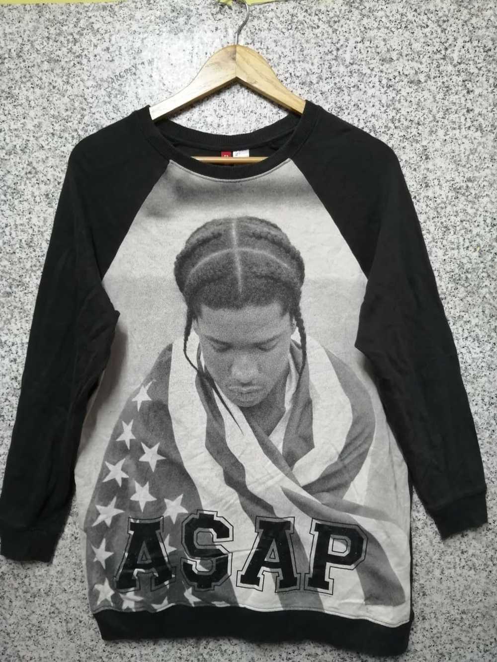 Band Tees × Rap Tees × Vintage RAP TEES ASAP ROCK… - image 1