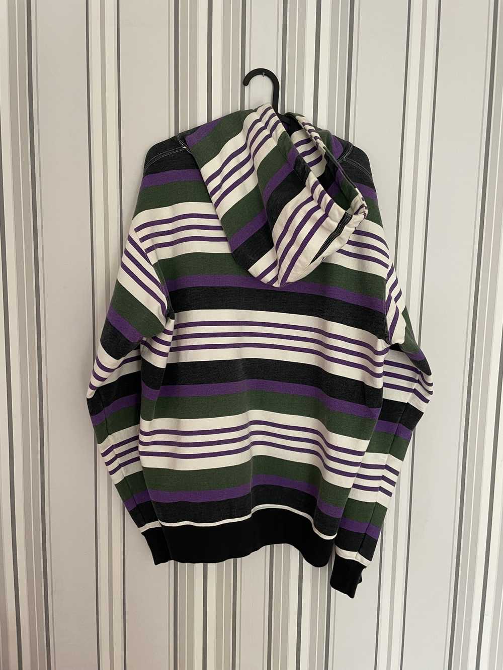 Supreme Striped Hoodie - image 2