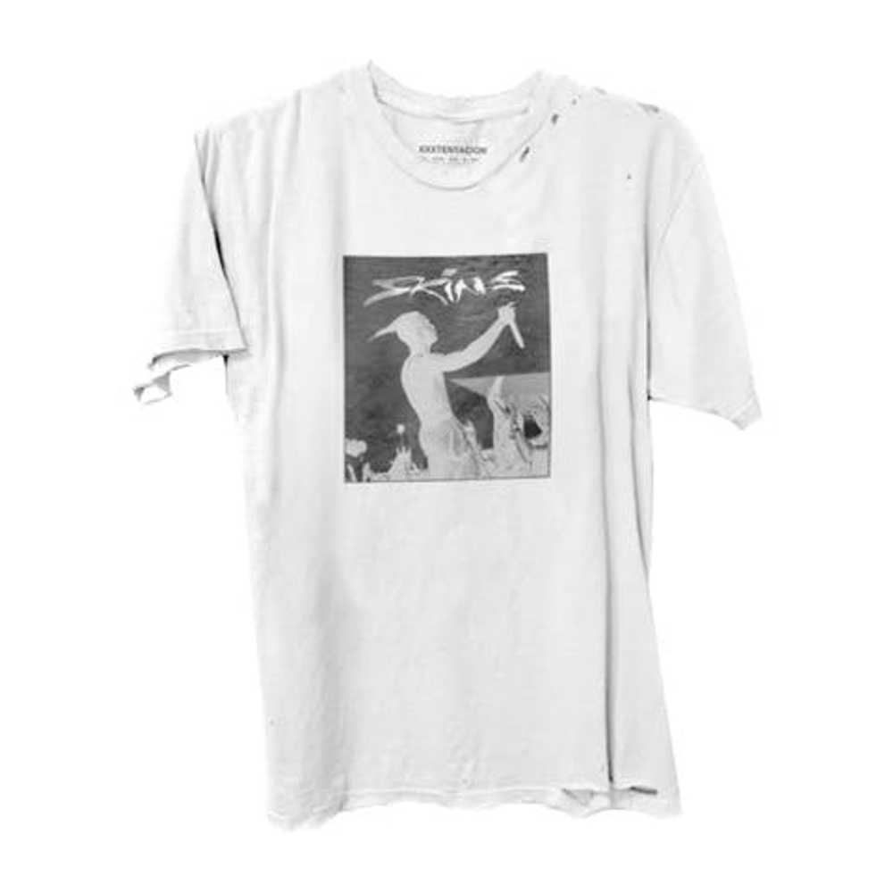 Rap Tees × Streetwear XXXTENTACION Distressed Ski… - image 1