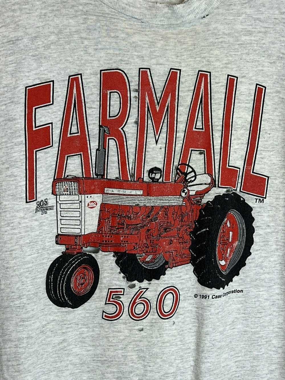 Other Farmall 560 Tractor 90’s 1991 T-Shirt Farm … - image 3