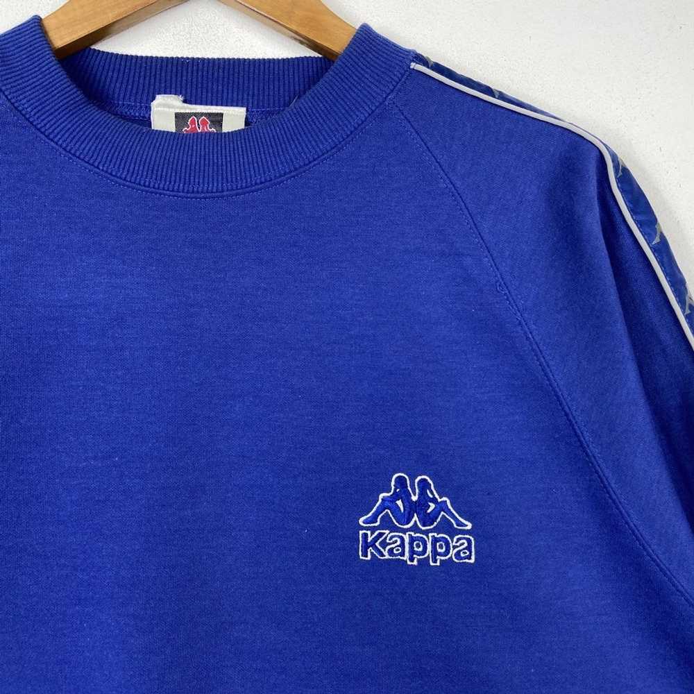 Kappa × Vintage Vintage KAPPA Sweatshirt Side Tap… - image 2