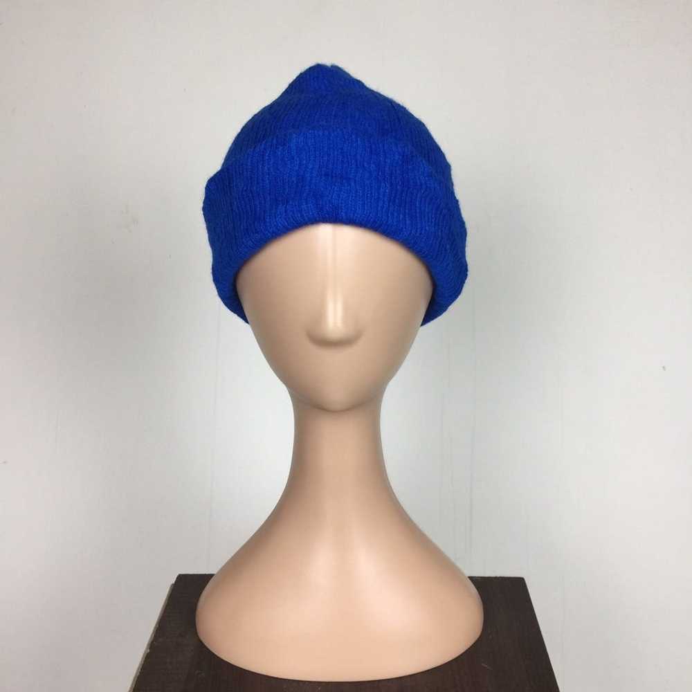 Designer × Hat × Hats Blue Beanie Hat Snowcap - image 3