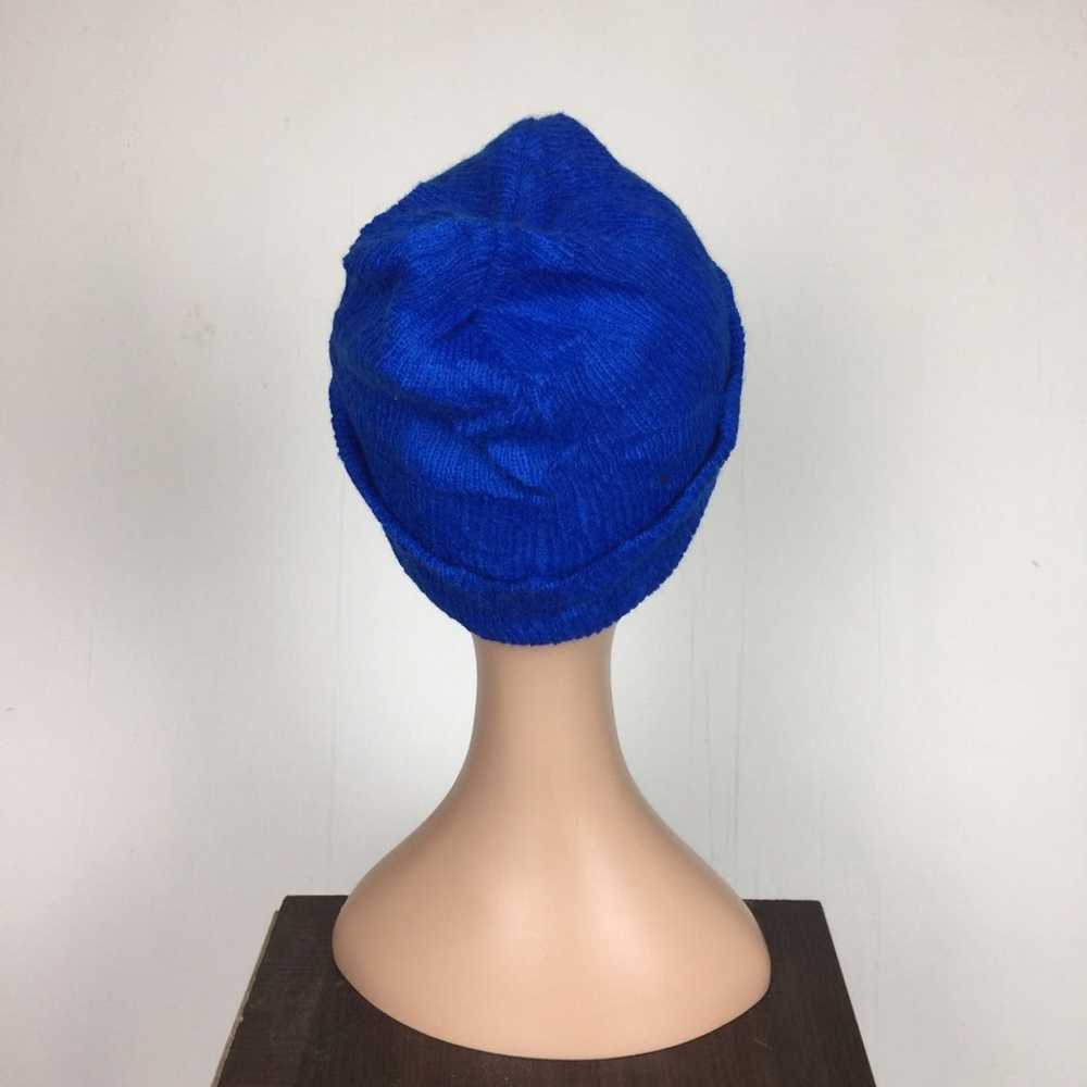 Designer × Hat × Hats Blue Beanie Hat Snowcap - image 4