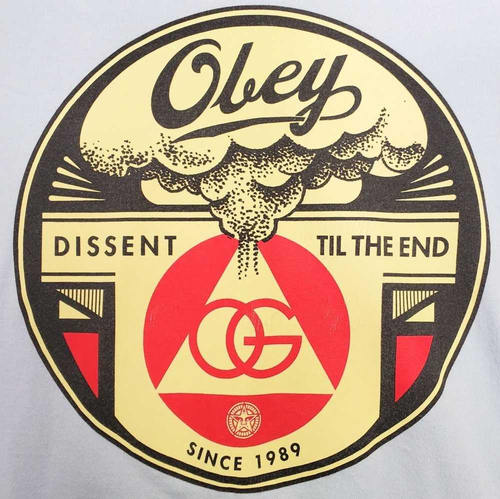 Obey × Streetwear Obey Dissent Til The End Sky Bl… - image 5