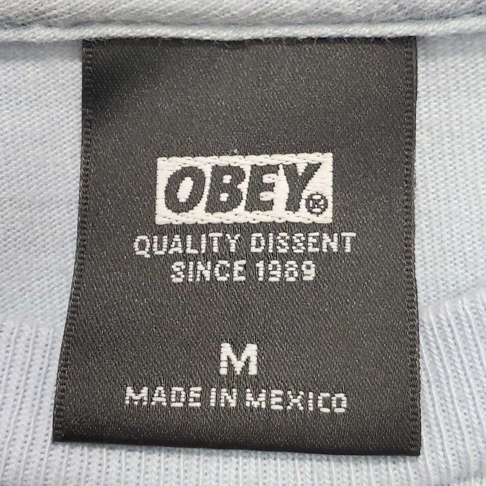 Obey × Streetwear Obey Dissent Til The End Sky Bl… - image 8