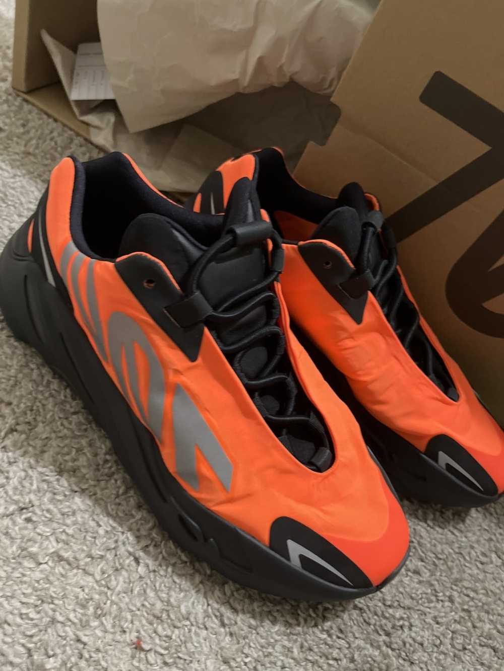 Adidas × Kanye West Yeezy Boost 700 MNVN Orange - image 9