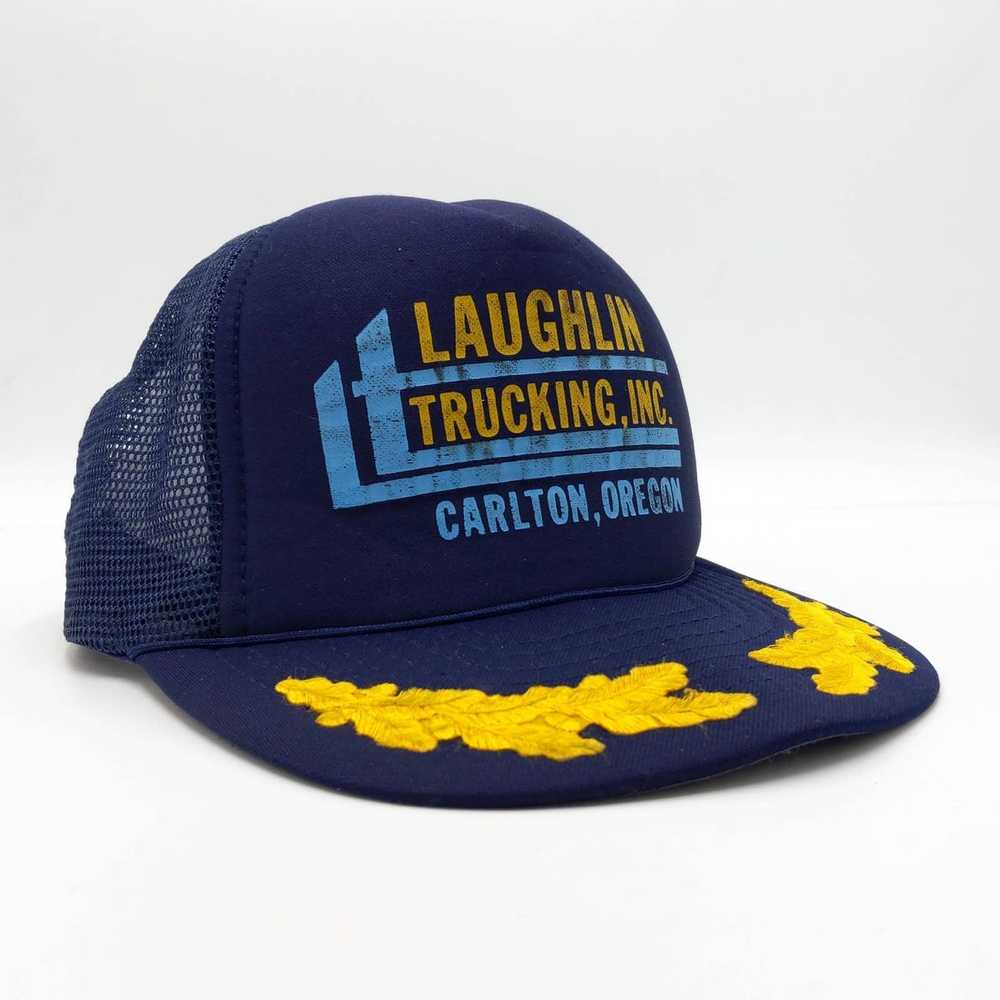 Streetwear × Trucker Hat × Vintage Vintage Laughl… - image 1