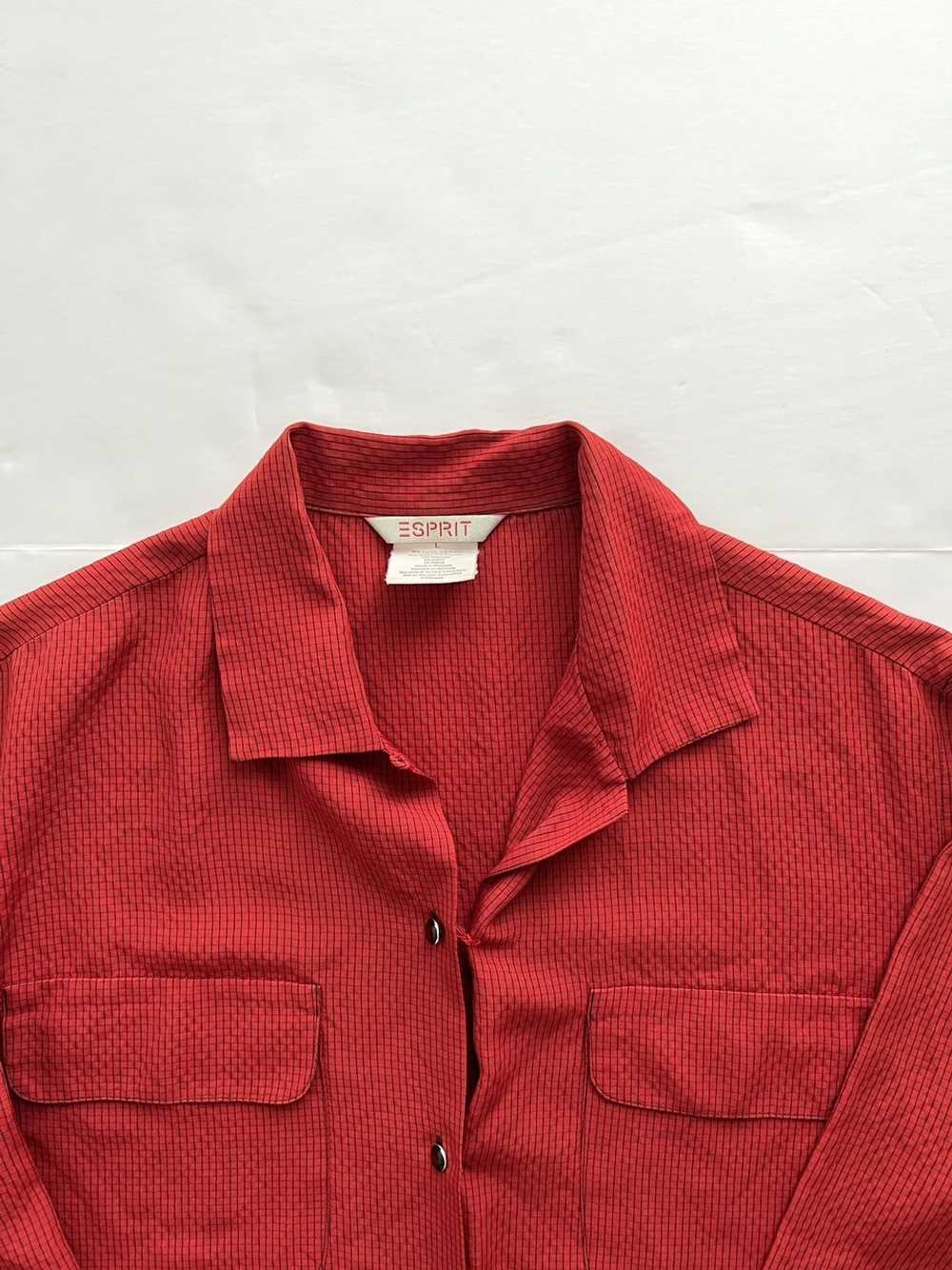 Esprit × Vintage VTG ESPIRIT Camp Collar Shirt - image 2
